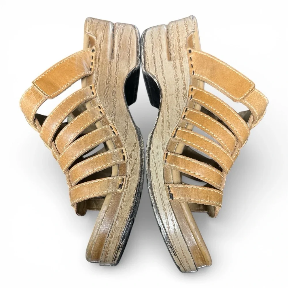 Dansko Marion Tan Leather Strappy Sandals EU 37 US 6.5 -7 - Picture 6 of 8